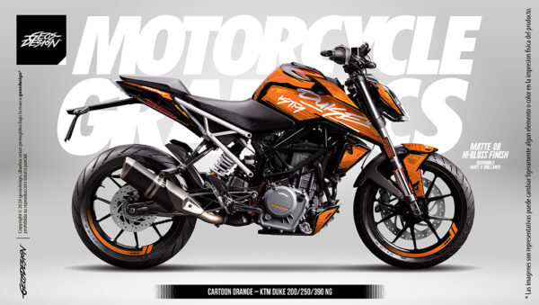CARTOON - KTM DUKE 200/250/390 NG
