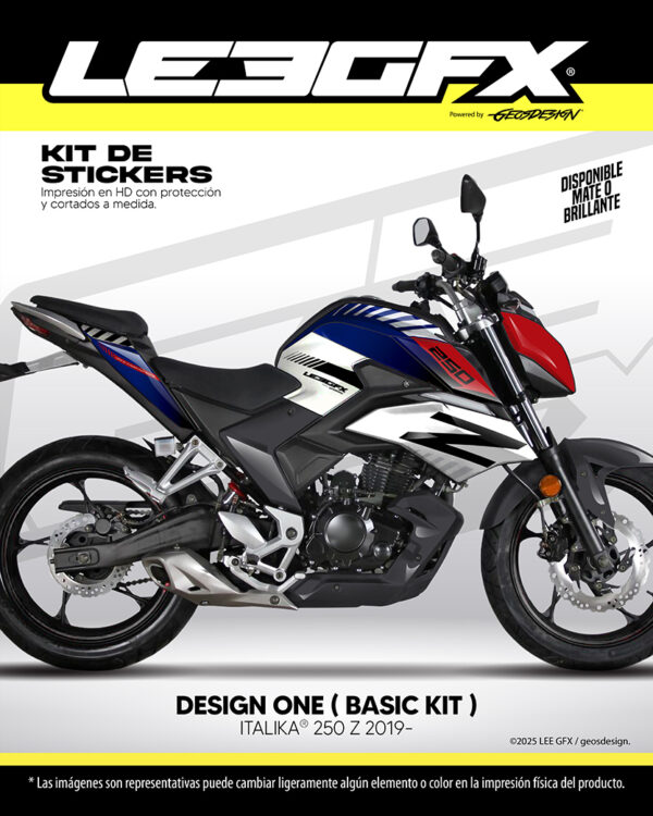 DESIGN ONE - ITALIKA 250 Z 2019- - Imagen 4