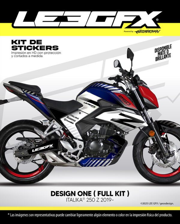 DESIGN ONE - ITALIKA 250 Z 2019-