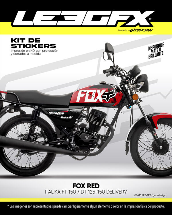 FOX - ITALIKA FT 150 / DT 125-150 DELIVERY