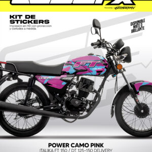 POWER CAMO - ITALIKA FT 150 / DT 125-150 DELIVERY