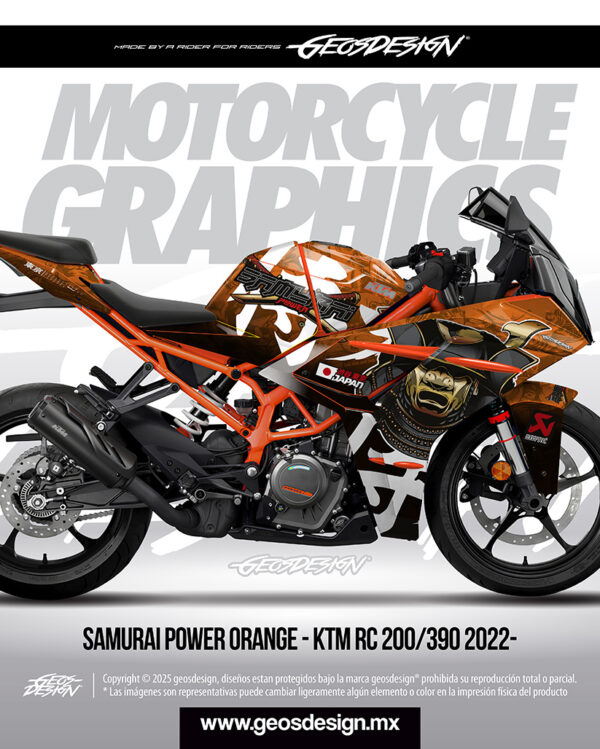 SAMURAI POWER - KTM RC 200/390 2022-