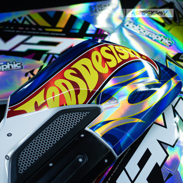 STICKER HOLOGRÁFICO / HOLOGRAPHIC VINYL ( UPGRADE ) - Imagen 4