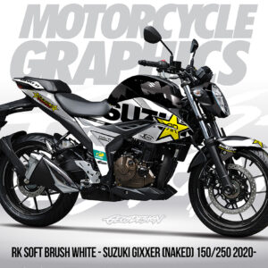 RK SOFT BRUSH - SUZUKI GIXXER ( NAKED ) 150/250 2020-