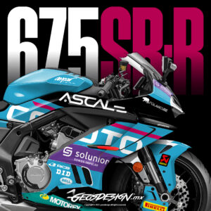 ASPAR TEAM MOTO2 2025 - CFMOTO 675 SR-R