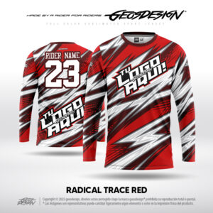 RADICAL TRACE RED - CUSTOM JERSEY