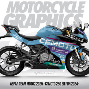 ASPAR TEAM MOTO2 2025 - CF MOTO 250 SR FUN