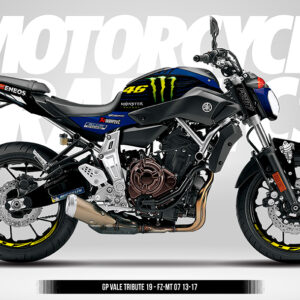 GP VALE TRIBUTE 19 - YAMAHA FZ-MT 07 13-17