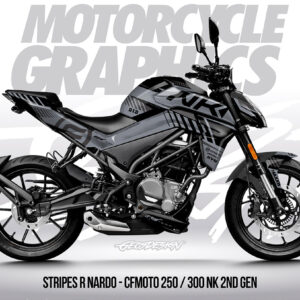 STRIPES R - CF MOTO 250/300 NK 2ND. GEN.